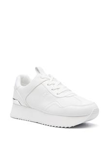 Michael Michael Kors leather platform sneakers - Wit
