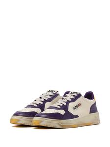 Autry Medalist Super Vintage leren sneakers - Paars