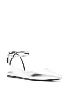 TOM FORD Metallic ballerina's - Zilver