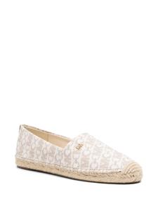 Michael Michael Kors Kendrick Empire monogram espadrilles - Wit