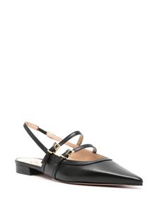 Roberto Festa Coimbra leather slingback pumps - Zwart