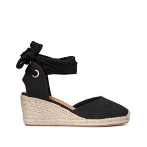 LA REDOUTE COLLECTIONS PLUS Espadrilles met sleehak, veter aan de enkel