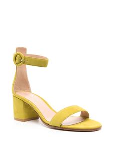 Gianvito Rossi Versilia 60mm suède sandalen - Groen