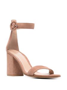 Gianvito Rossi Suède sandalen - Beige