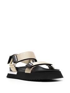 Moschino Sandalen met klittenband - Beige