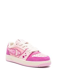 Enterprise Japan EJ Egg Rocket leather sneakers - Roze