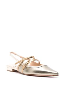 Roberto Festa Coimbra leather ballerina shoes - Goud