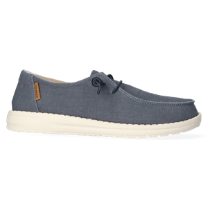 HEYDUDE Instappers Dames Wendy Chambray Blauw Chambray