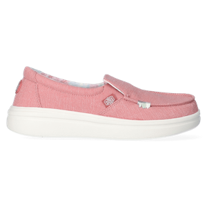 HEYDUDE Instappers Dames Misty Rise Roze Polyester