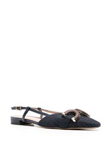 Roberto Festa Denim ballerina's - Blauw