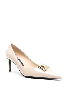 Dolce & Gabbana Lollo 70mm leather pumps - Beige