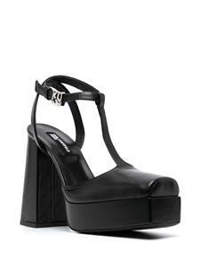 Karl Lagerfeld Jeans Soiree leren pumps - Zwart