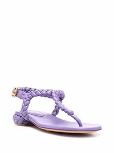 Gianvito Rossi Sandalen met open neus - Paars