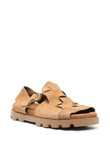 Camper Brutus geweven sandalen - Bruin