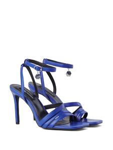 Karl Lagerfeld Sandalen met logo-bedel - Blauw
