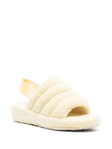 UGG Fluff Yeah terry slides - Geel