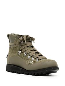 A-COLD-WALL* Alpine leren wandellaarzen - Groen