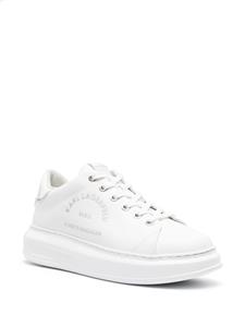 Karl Lagerfeld Kapri leather sneakers - Wit