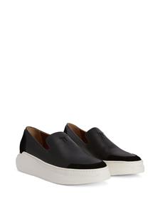 Giuseppe Zanotti Leren loafers - Zwart