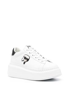 Karl Lagerfeld Ikokic NFT Kapri leren sneakers - Wit