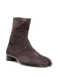 Maison Margiela Tabi suede ankle boots - Bruin