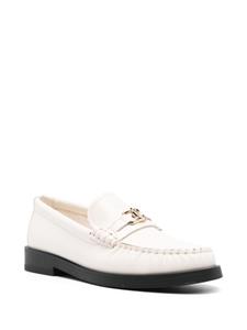 Jimmy Choo Addie leren loafers - Beige