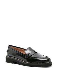 Aquazzura Aqua leren loafers - Zwart
