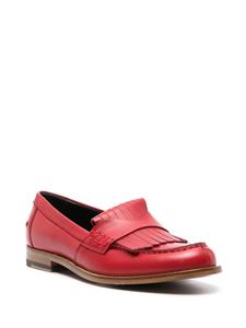 Scarosso Bridget leren loafers - Rood