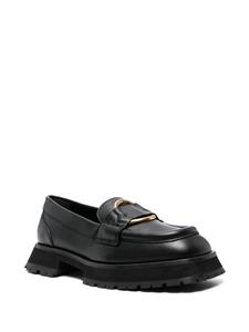 Moncler Bell leren loafers - Zwart