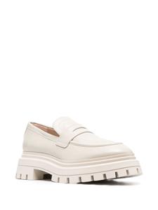 Stuart Weitzman Loafers met ronde neus - Beige