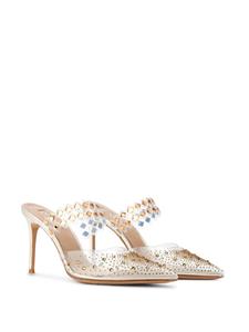 NICOLI Farrow leren sandalen - Goud