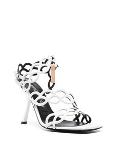 Sergio Rossi Sr Mermaid sandalen - Wit