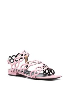 Sergio Rossi Sandalen met uitgesneden detail - Roze