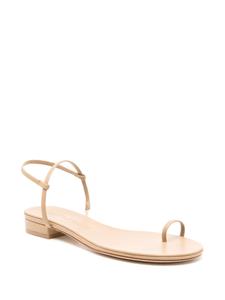 Studio Amelia Edith leren sandalen - Beige