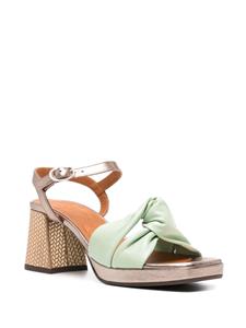 Chie Mihara Gelia 55mm leren sandalen - Groen