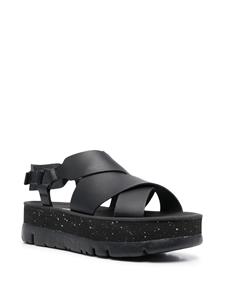 Camper Oruga Up sandalen - Zwart