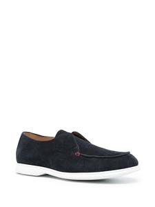 Kiton Suède loafers - Blauw