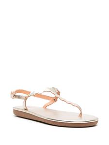 Ancient Greek Sandals Velos leren sandalen - Goud