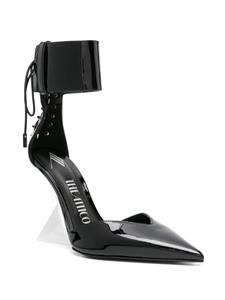 The Attico Morgan leren pumps - Zwart