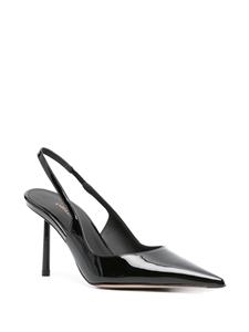 Le Silla Bella lakleren pumps - Zwart