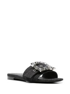 Roberto Festa Denim slippers - Zwart