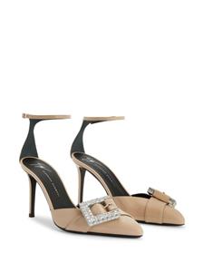 Giuseppe Zanotti Miss Buckle pumps met gesp - Bruin