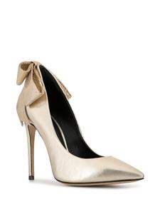 Aleksander Siradekian Gherda pumps met strik - Goud