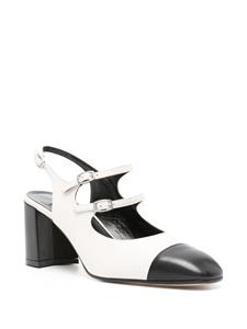 Carel Paris Peche lakleren pumps - Wit