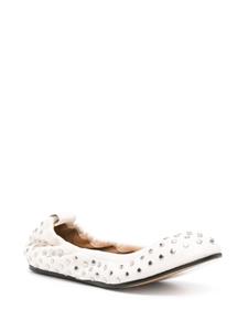 ISABEL MARANT Ballerina's verfraaid met studs - Wit