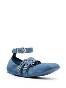Stuart Weitzman Delfi ballerina's - Blauw
