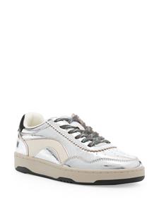 Bimba y Lola Broek met metallic-effect - Zilver
