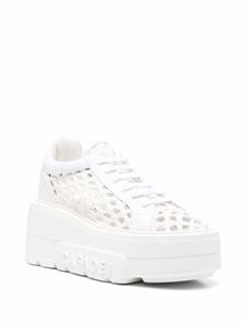 Casadei Sneakers met plateauzool - Wit