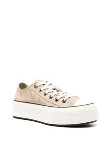 Valentino Garavani Sneakers met plateauzool - Beige