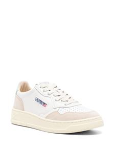 Autry Medalist leren sneakers - Beige